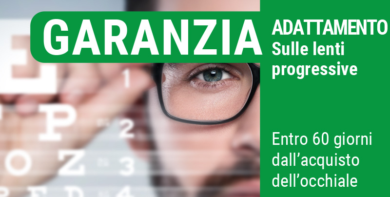 Garanzia adattamento sulle lenti progressive, Centri Ottici Associati, Centro Ottico Castelmaggiore, Bologna